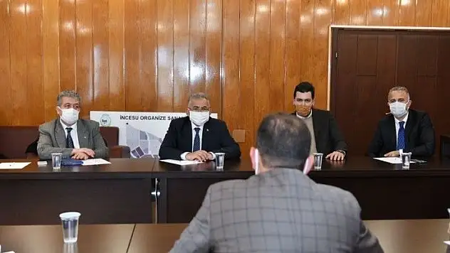 Başkan Büyükkılıç, 2021'in ilk ilçe ziyaretini İncesu'ya yaptı