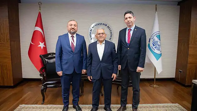 TUBİTAK'tan başkana ziyaret
