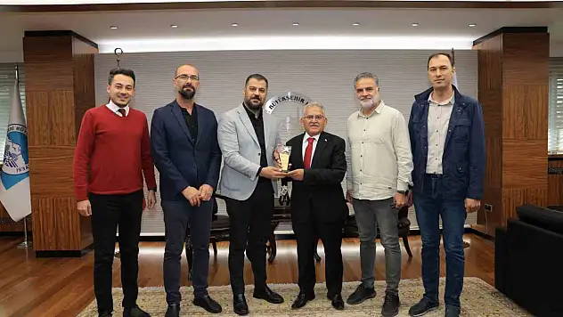 KAYMOS'tan teşekkür ziyareti