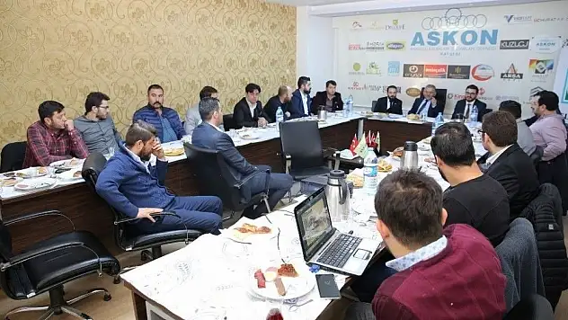 Başkan Büyükkılıç ASKON'un konuğu oldu
