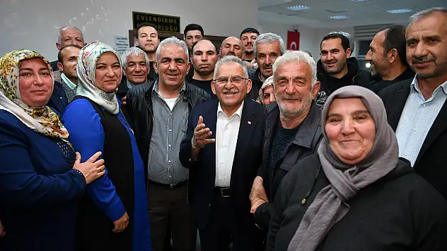 Başkan Büyükkılıç ata toprağında iftar yaptı