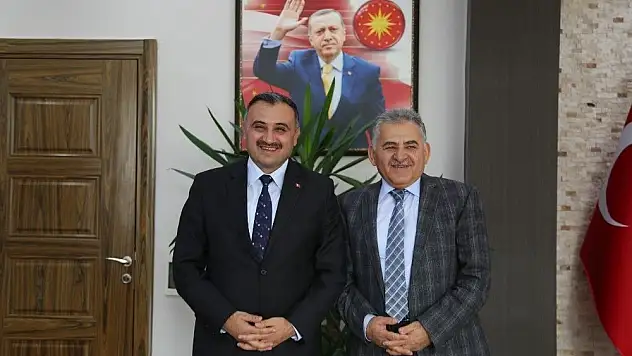 Başkan Büyükkılıç Başkan Cabbar'ı ziyaret etti