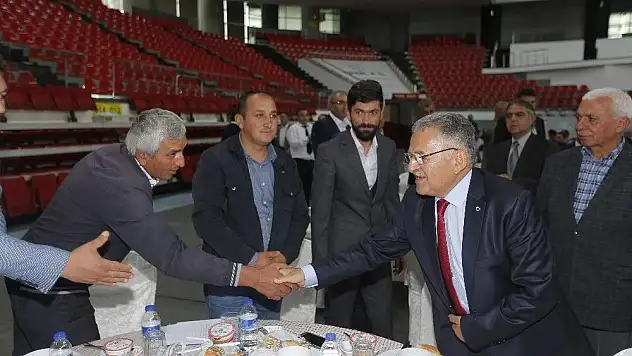 Başkan Büyükkılıç:'Birlik beraberliğimiz bizim bereketimiz'
