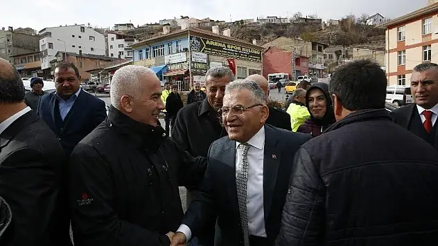 Başkan Büyükkılıç, Bünyan'da ziyarette bulundu
