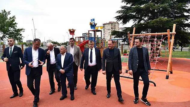 Başkan Büyükkılıç incelemelerde bulundu...