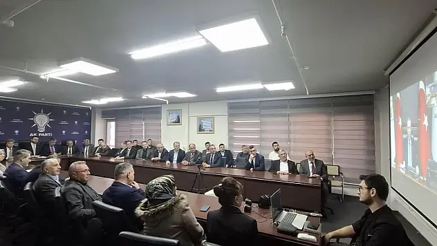 Başkan Büyükkılıç, Cumhurbaşkanı ile bayramlaştı