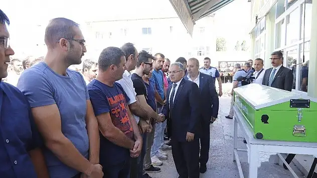 Başkan Büyükkılıç'dan Acı Görev
