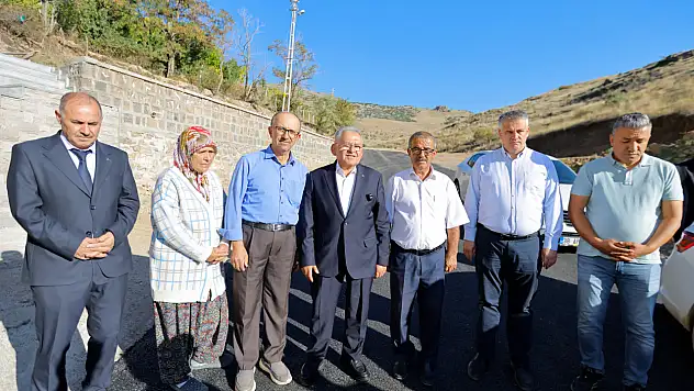 Başkan Büyükkılıç Develi'de açıkladı: Tombak Mahallesi'nin yolları yenilendi!