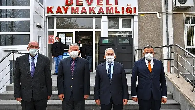 Başkan Büyükkılıç Develi'de
