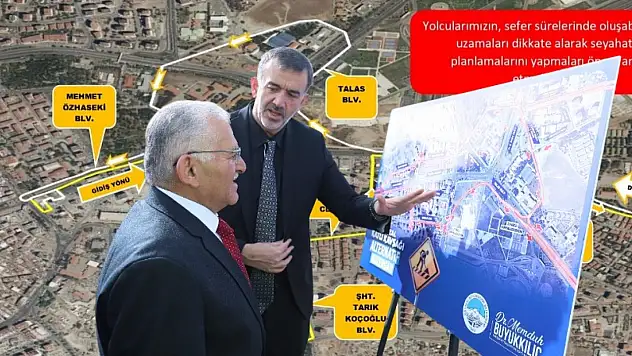 Başkan Büyükkılıç duyurdu: İşte Kartal Kavşağı'nı kullanan otobüsler için alternatif yollar
