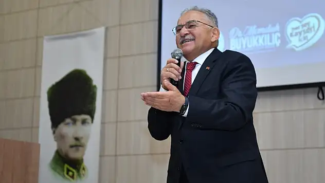 Başkan Büyükkılıç gençlerle buluşuyor