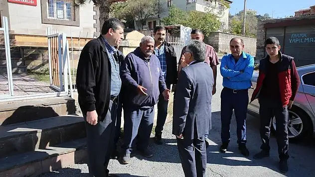 Başkan Büyükkılıç, Germir Mahallesi'nde
