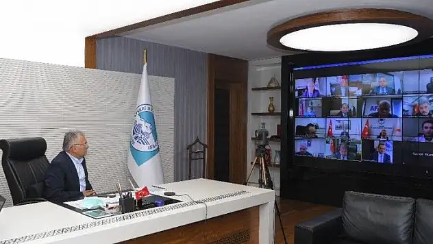 Başkan Büyükkılıç, İl Pandemi Kurulu Toplantısına katıldı