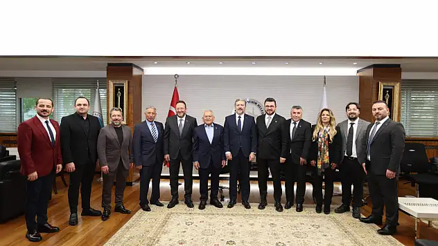 Başkan Büyükkılıç ile MÜSAİD Hollanda Heyeti buluştu!