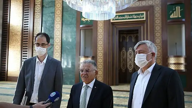 Başkan Büyükkılıç'ın eli Sahabiye'nin üstünde