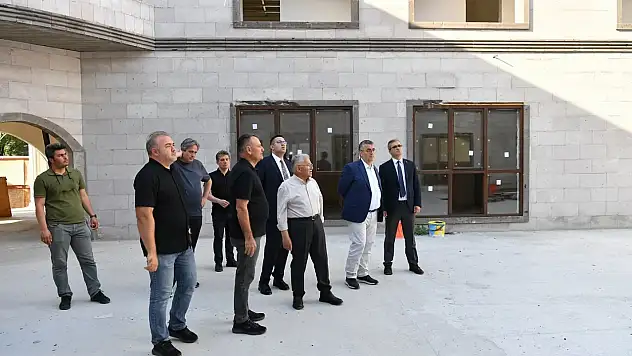 Başkan Büyükkılıç'ın incelediği projede son durum ne?