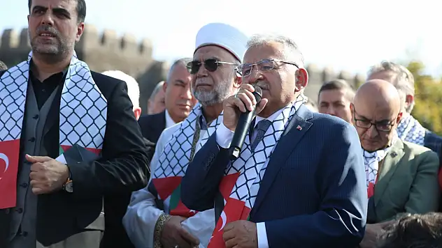 Başkan Büyükkılıç: İsrail dün neyse bugün de aynı