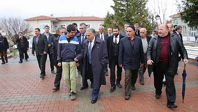 Başkan Büyükkılıç, Kıranardı halkı ile beraber