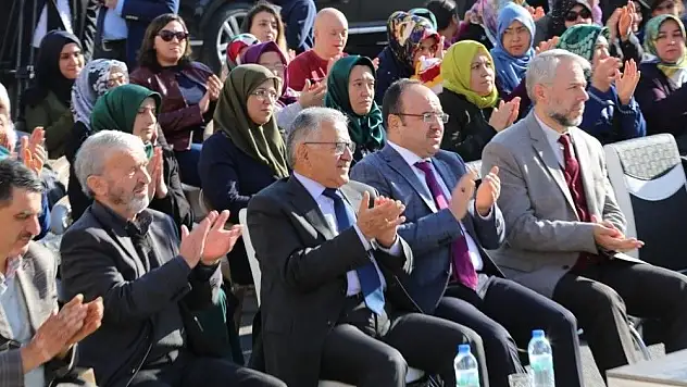 Başkan Büyükkılıç Kuran kursu binasını hizmete açtı
