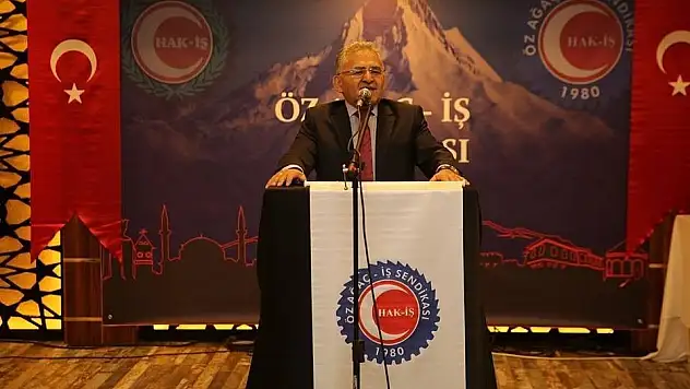 Başkan Büyükkılıç, Öz Ağaç-İş Sendikası toplantısında