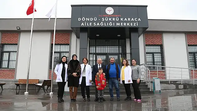 Döndü-Şükrü Karaca Aile Sağlığı Merkezi'ni ziyaret