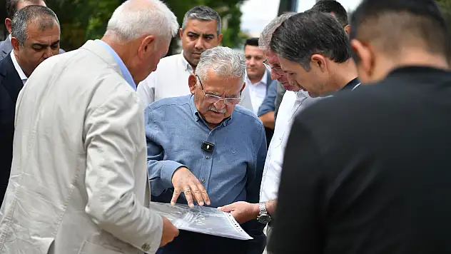Başkan Büyükkılıç sahada! 32 milyonluk yatırımı yerinde denetledi