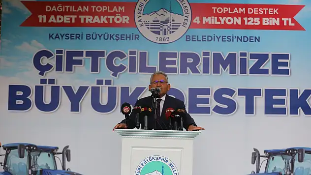 Başkan Büyükkılıç: Sırtımızda taşımak boynumuzun borcu