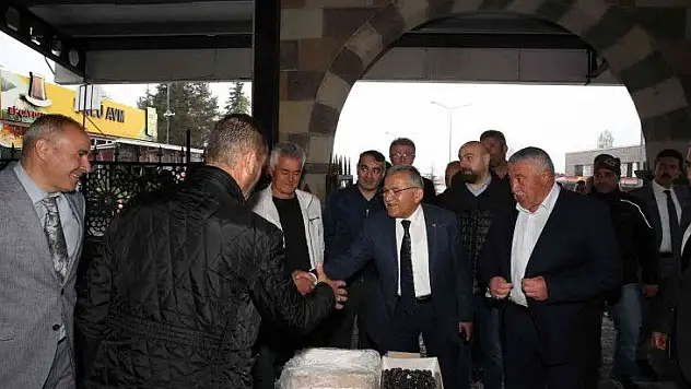 Büyükkılıç'tan Hisarcık esnafına ziyaret