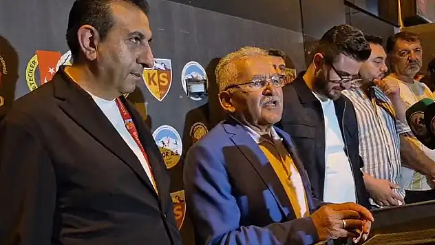 Başkan Büyükkılıç'tan Kayserispor açıklaması