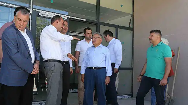 Başkan Büyükkılıç'tan Saraycık'a Destek