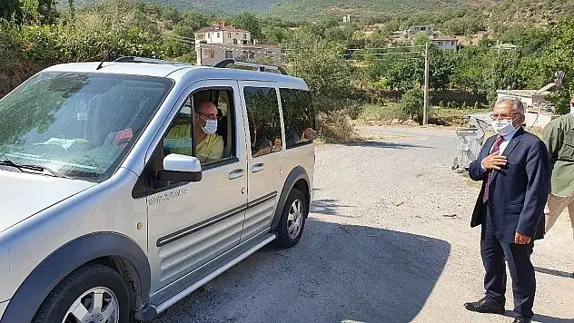 Başkan Büyükkılıç'tan yol denetimi
