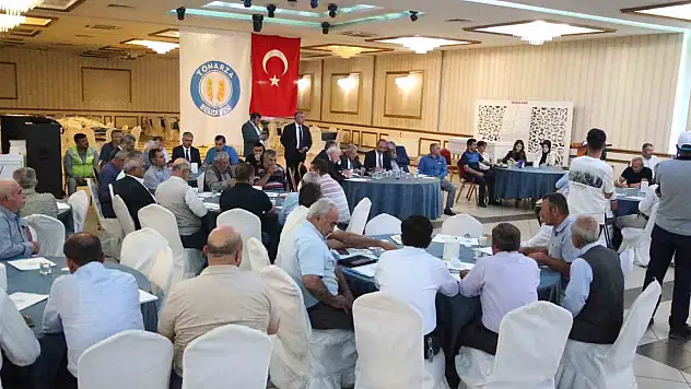 Başkan, Tomarza'da muhtarlarla buluştu!