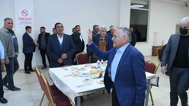Büyükkılıç: Teşkilatlarımızla hep beraber bereketini yaşıyoruz!