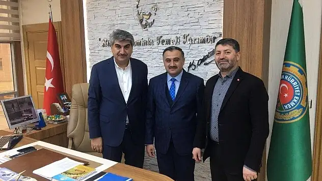 Başkan Cabbar'dan Develi Ziraat Odası'na ziyaret