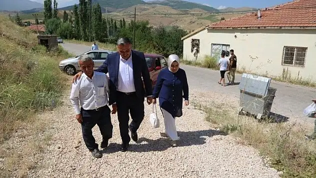 Şehit ailelerine bayram ziyareti