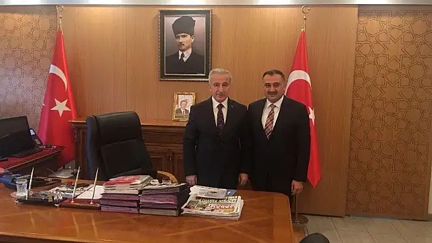 Başkan Cabbar'dan Vali Kamçı'ya ziyaret
