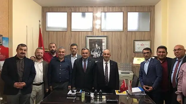 Başkan Cabbar Develi Ticaret Odasını ziyaret etti
