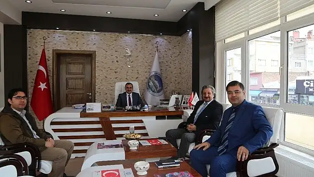 Başkan Cabbar ilçedeki kurumları ziyaret etti
