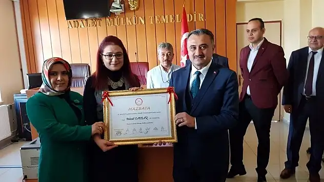 Başkan Cabbar Mazbatasını Aldı