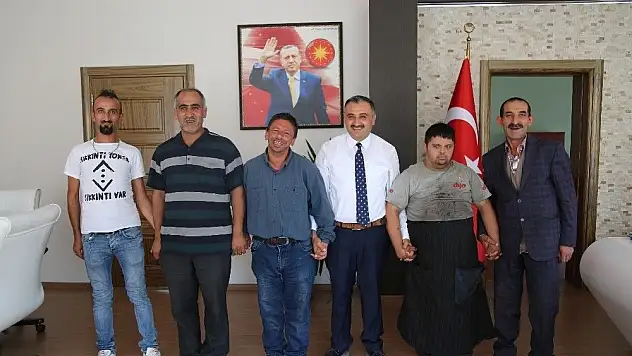 Başkan Cabbar 'Özel' esnaflar ile Bayramlaştı