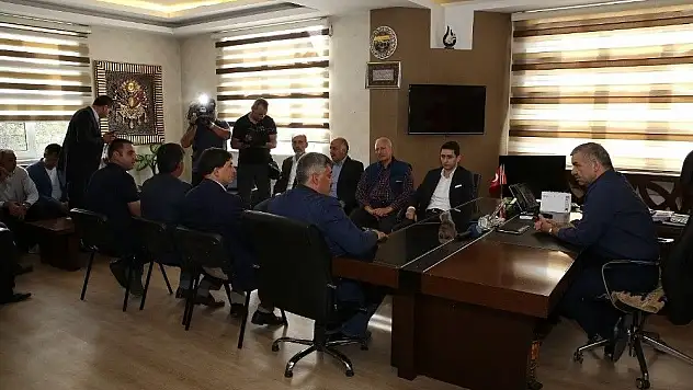 Başkan Çelik Sarıoğlan'da incelemelerde bulundu