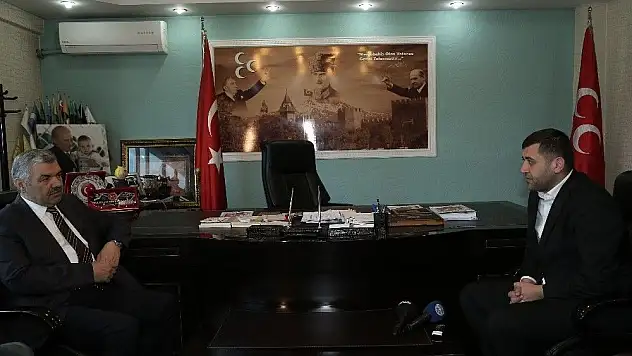 Başkan Çelik'ten AK Parti ve MHP İl Başkanı'na Teşekkür