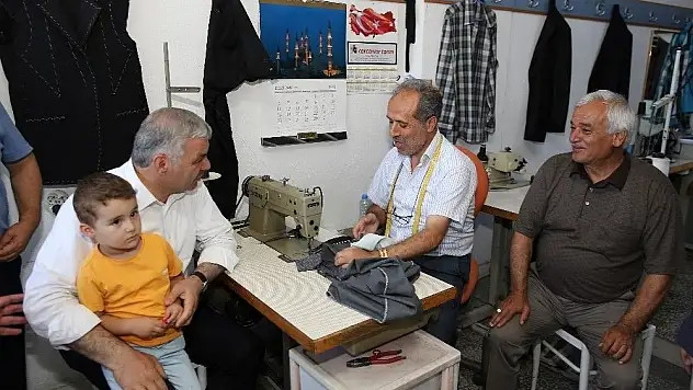 Başkan Çelik Tomarza'da
