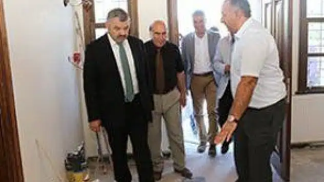BAŞKAN ÇELİK YATIRIMLARI İNCELİYOR