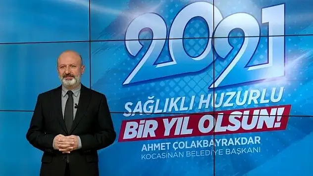 Başkan Çolakbayrakdar: '2020 yılında her zamankinden daha fazla çalıştık'