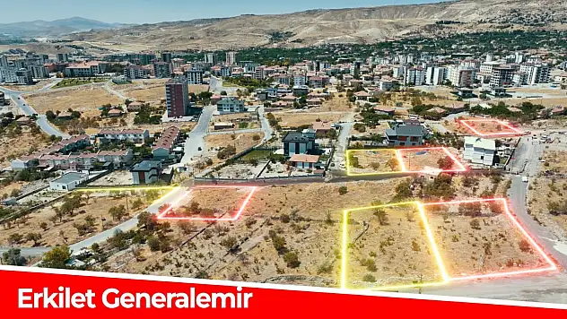 Kocasinan Belediyesi'nden beklenen fırsat! 13 bahçeli ev arsası taksitle satılacak