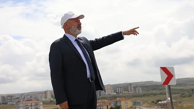 Çalışmaları yerinde inceledi...