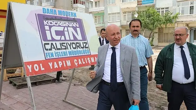 Başkan Çolakbayrakdar Asfalt Çalışmalarını Yerinde İnceledi