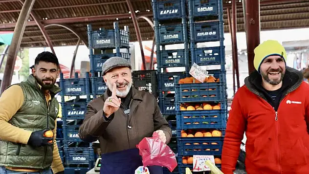 Başkan Çolakbayrakdar'dan  esnaf ziyareti