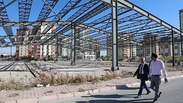 Başkan Çolakbayrakdar, 'Hemşerilerimizin keyif alacağı bir Kocasinan inşa ediyoruz'
